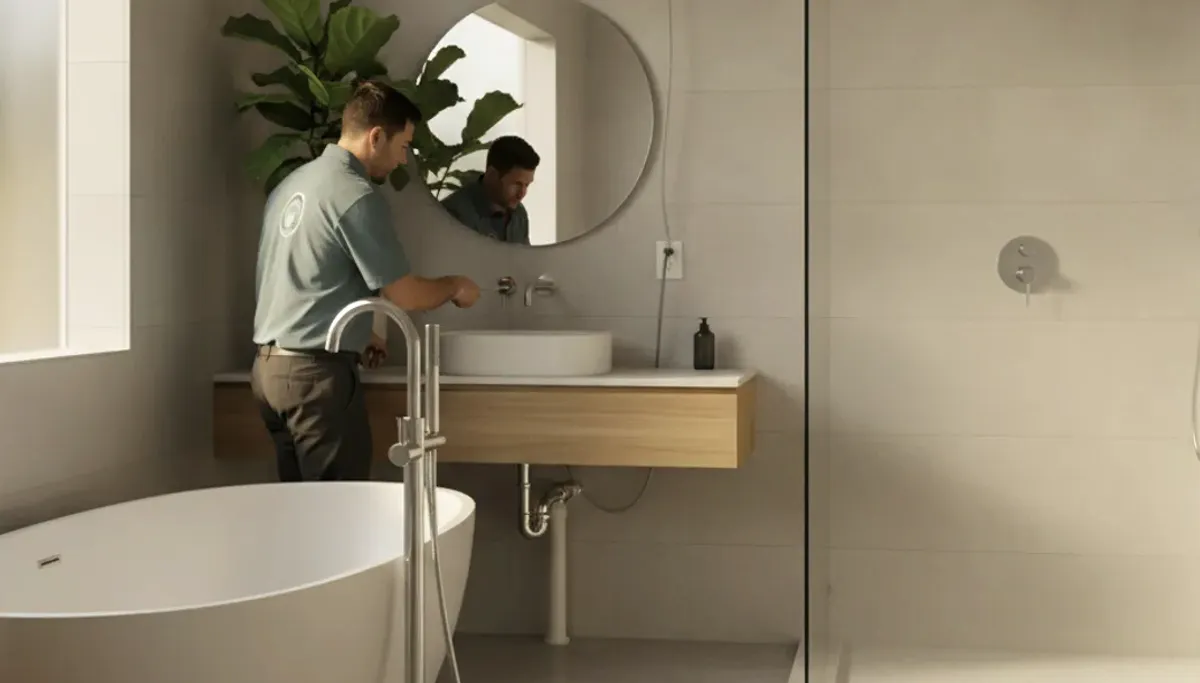 A walk-in shower and a freestanding tub compared side by side for a San Diego bathroom